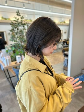 カノエ 博多ミスト店(canoe) レイヤーボブ×髪質改善トリートメント