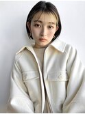 ミニボブ　フェイスフレーミング　（表参道/原宿）