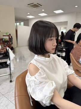 ヘア ポジション HAIR Position 能代北店 丸みひし形ボブ