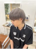 中明度☆シルバーグレー×ウルフ