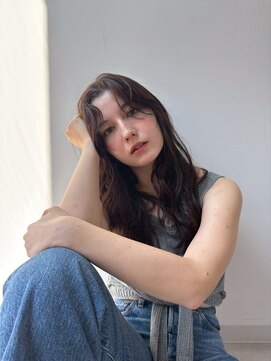 ユーフォリア 青山(Euphoria) 大人美人艶カラーベージュ小顔カット透明感レイヤーロング