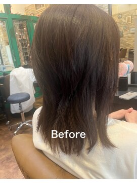 ヘアーラウンジ アンフィ 井土ヶ谷(Hair Lounge Anphi) イヤリングカラー