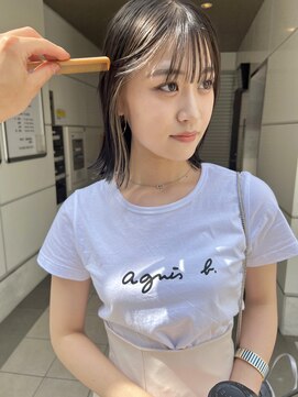 ヌープヘアーアイス(NUUP.hair ici) ブリーチなしダブルカラー