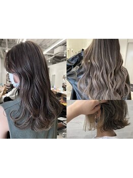 年齢とともに変化する髪に。髪質改善×デザインで美しさを更新*[京橋/ケアブリーチ/ハイライト/白髪活かし]