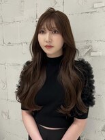 ヨーク(YOKE)&nbsp;艶髪チョコレートブラウンヘーゼルベージュ韓国ヘア