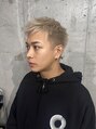 エイトメン 上野店(EIGHT MEN)&nbsp;シンプルに洗練されたハイトーン【メンズカット/メンズカラー】