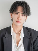 エイト メン 那覇新都心店(EIGHT MEN)&nbsp;メンズ/センターパート/ニュアンスパーマ