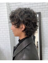 レガーレ(Legare) メンズ×ショートヘア×グランジパーマ