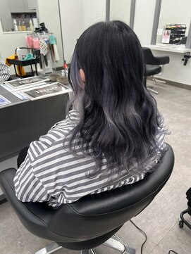 ガルボヘアー 桟橋店(garbo hair) アンブレラカラー　インナーカラー