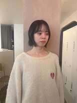 ユッカ 梅田(YUCCA) 【 YUCCA 】大人可愛いブルーブラック/レイヤーボブ
