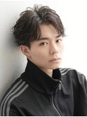 【LIPPS立川】メンズ フェザー 毛流れセンターパート