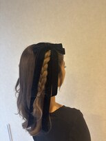 札幌ヘッドスパ ヘアセットサロン ダウンスタイル