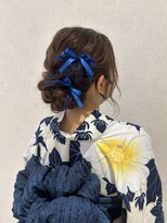 バサラ 大阪なんば店(VASARA)&nbsp;大阪なんば/小紋ヘア/着物ヘア/卒業式ヘア/成人式ヘア