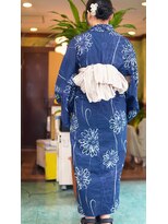 ネス(NESS) 【浴衣ヘアセットアップ】大人っぽい浴衣のセット245