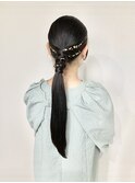タイトヘアアレンジ