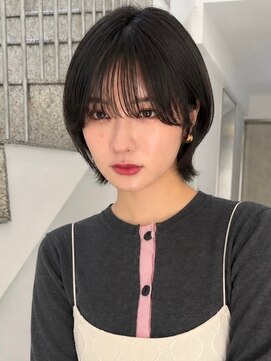 トリッカ シブヤ(TRICCA SHIBUYA) 丸みショート/ショートボブ/ダークブラウン/小顔ショート