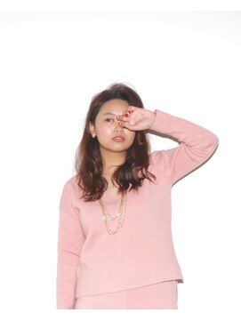 ヘアアンドライフスタイル ソーホー(hair and lifestyle SOHO) 透けピンクロング