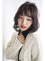 ハナブサ 田上店(HANABUSA)&nbsp;大人可愛い☆朝楽ひし形とろみボブ