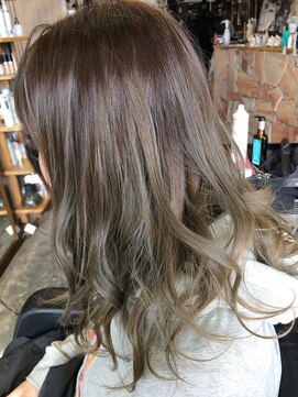 オーバーキャプテンネイキッド(OVER CAPTAIN NAKED) グレージュ※グラデーションカラー