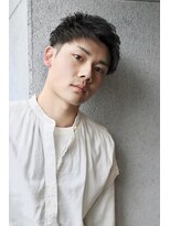 アンフェインド02(UNFEIGNED 02)&nbsp;刈り上げアップバングスタイル