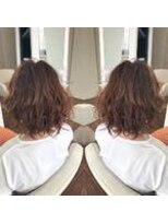 アフ(ahu) ゆるふわコテ巻き