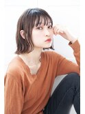 【Rire-リル銀座-】似合わせやすい外ハネボブスタイル☆