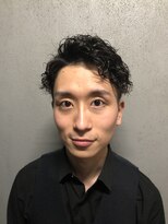 ヒロギンザ 浜松町店(HIRO GINZA)&nbsp;ビジネススパイラルパーマ<メンズ/浜松町/理容室/ヒロ銀座>