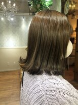 レップ(REP) 【お客様スナップ】重め外ハネボブ