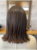 切りっぱなしボブ