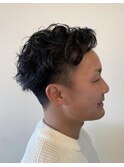 メンズパーマスタイル