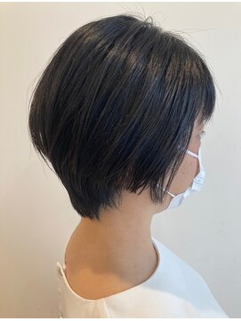スタジオ アルファプラス 日暮里店(studio α+) ステップボーンカット×ボブレイヤー【スタジオアルファプラス】