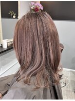 ネジヘアライフ(Nezi Hair Life) ホワイトピンクベージュ