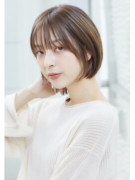 ミチオ ノザワ ヘアサロン ギンザ(Michio Nozawa HAIR SALON Ginza) 似合わせカット×肩上丸みボブ【瀧上丈司】