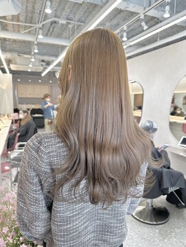 ラルムバイシー 新宿(LARME by Sea) 憧れの艶のあるミルクティーベージュ【韓国/巻き髪】