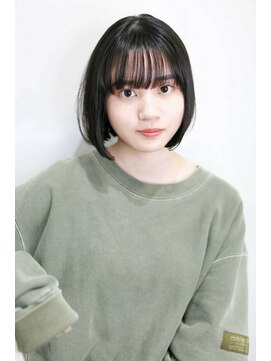 デヴェロペ(Devellope.) 【Devellope.】シンプルボブ　シースルーバング