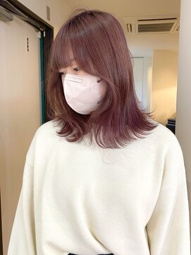 ニコフクオカヘアーメイク(NIKO Fukuoka Hair Make) 【NIKO】春カラーのピンクベージュ♪天神大名