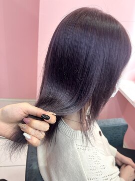 シーズン 大阪(SEASON) 【ヘアカラー】韓国ヘア/ラベンダーパール