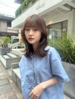 アリスバイアフロート 自由が丘(ALICe by AFLOAT)&nbsp;くびれミディアムシースルーバング