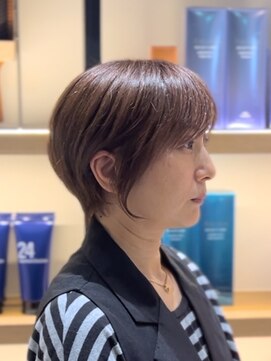 グランマッシュ(GRANMASH) 【似合わせ】ショート×グレーベージュ