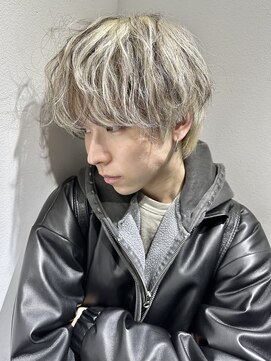 ノイセル 西本町(Noisyle) ☆韓国風ゆるふわスパイラルメンズマッシュウルフ