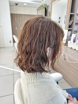 アッシュ 鶴ヶ峰1号店(Ash)&nbsp;大人っぽいしっかりめウェーブパーマ[横浜/鶴ヶ峰/パーマ]