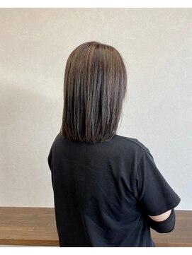 プライ(Pri) グレージュ立体カラー+髪質改善トリートメント 20代/30代/40代