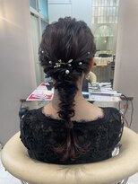 ロンドシェリ 仙台(Lond Cheri)&nbsp;編みおろし お呼ばれヘア 結婚式 髪質改善 イメチェン