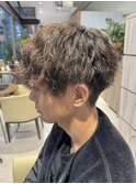 ウェーブパーマ