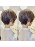 渋谷　20代30代40代大人可愛いひし形ショートボブ
