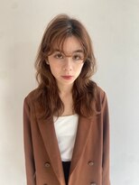 パーマ風ヘアアレンジ