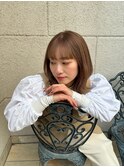 大人かわいいブラウンベージュ