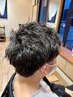 【石川指名】【メンズ限定】メンズカット＋メンズパーマ+CTトリートメント