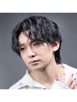 リップス 池袋(LIPPS) 縦落ちショートセンターパート