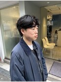 韓国メンズヘア/ダウンパーマ/マッシュ/パーマ